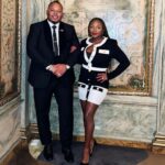 Naturi Naughton Instagram - Mr. & Mrs. Lewis ❤️ #datenight #ChamberOfMagic #DopeMagicShow #STK #TheParents were outsiiide! #BabyWhere 😜 #12weekspostpartum #theComebackIsComing 💪🏾 New York, New York
