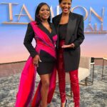 Naturi Naughton Instagram - Thank you so much @tamronhallshow for having me today! ❤️So much fun! And YESSS Glam Squad! 👏🏾👏🏾@ashley.stewart.beauty 💄 @touched_by_tiff 💁🏾‍♀️ @iamhdiddy on style The Fit @carolinaherrera Jewelry: @genevivejewelry 👠@cultofcoquette Watch KirkFranklin’s #TheNightBeforeChristmas Dec10th at 8Pm @lifetimetv New York, New York