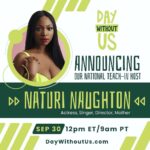 Naturi Naughton Instagram - Women, 💪🏾 We have to fight back! Our reproductive rights are under ATTACK! TOMORROW September 30th let’s make History! Join me LIVE at 12pm EST in support of @daywithoutus2022 as I host #DayWithoutUs, a virtual national teach-in and protest in support of everyone's right to personal freedoms. We're staying home from work and school for a fun & FREE day of community building, protest, performances, conversations, learning more about fighting for reproductive justice in this country. JOIN US at Daywithoutus.com #daywithoutus #PowerOfWomen #FightForOurRights #RoeVWade