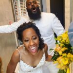 Naturi Naughton Instagram - Remembering this day!! It was so lit! Happy Anniversary to my bestie @melajella & her amazing husband @kingmarcusaaron 🔥🔥 9/18/2020 ❤️❤️ So Proud of y’all! #BlackLove #2Years