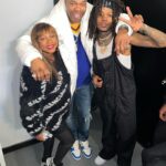 Naturi Naughton Instagram - That time I saw @jidsv LIGHT UP the NY stage & then met my birthday twin, the incomparable @bustarhymes backstage!#may20th is a special day! 😜🔥 it was so much love in the room! 🖤Yoo, #JID you a BEAST! You got the light!🌟 thx husband 4 a great night out! #latergram #nyc