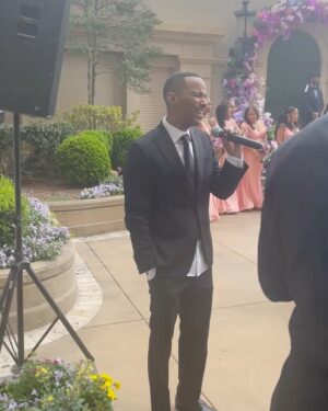 Naturi Naughton Instagram - 💜I will NEVER forget this day! 4/2/22💜 HAPPY 1st ANNIVERSARY Husband #TwoLewis 😘 We had the most LIT 🔥 Wedding…it was Soo US & We are having the most beautiful marriage & now soon come #BabyLewis 🎉🤰🏾There’s so much to be grateful for! God I thank you for the gift of #TrueLove & for the opportunity to marry my BEST FRIEND! 
📸 @stanlophotography 
Gorg Wedding planning by @ellybevents 
Still not over my dresses! Thx @vaingloriousbrides #SpringWedding #BlackLove #1Year #InfinityAndBeyond #HappyAnniversary #family #LewisLegacy 🙌🏾💜