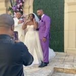 Naturi Naughton Instagram - 💜I will NEVER forget this day! 4/2/22💜 HAPPY 1st ANNIVERSARY Husband #TwoLewis 😘 We had the most LIT 🔥 Wedding…it was Soo US & We are having the most beautiful marriage & now soon come #BabyLewis 🎉🤰🏾There’s so much to be grateful for! God I thank you for the gift of #TrueLove & for the opportunity to marry my BEST FRIEND! 📸 @stanlophotography Gorg Wedding planning by @ellybevents Still not over my dresses! Thx @vaingloriousbrides #SpringWedding #BlackLove #1Year #InfinityAndBeyond #HappyAnniversary #family #LewisLegacy 🙌🏾💜 New York, New York
