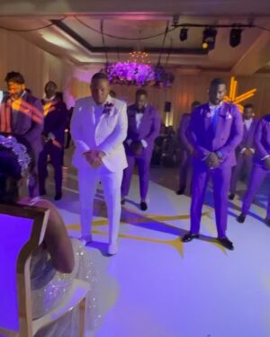 Naturi Naughton Instagram - 💜I will NEVER forget this day! 4/2/22💜 HAPPY 1st ANNIVERSARY Husband #TwoLewis 😘 We had the most LIT 🔥 Wedding…it was Soo US & We are having the most beautiful marriage & now soon come #BabyLewis 🎉🤰🏾There’s so much to be grateful for! God I thank you for the gift of #TrueLove & for the opportunity to marry my BEST FRIEND! 
📸 @stanlophotography 
Gorg Wedding planning by @ellybevents 
Still not over my dresses! Thx @vaingloriousbrides #SpringWedding #BlackLove #1Year #InfinityAndBeyond #HappyAnniversary #family #LewisLegacy 🙌🏾💜