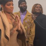 Naturi Naughton Instagram - Backstage after the screening @thecolorpurple & All I could say was O…m…g! Meeting @oprah for the first time was pretty amazing(can’t you tell by my cheesin in the pics! 😂) And seeing my talented friends @daniebb3 & @tasiasword shine so bright was extra special! GO SEE @thecolorpurple 🔥This cast is incredible and beautifully directed by @blitzambassador 🙌🏾 Congrats y’all! 💜 thanks @fosterlew 4 capturing the moments 📸 New York, New York