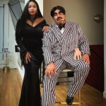 Naturi Naughton Instagram - #halloween with the #LewisFamily was a whole vibe 🎃 Oh #Gomez ,you truly are the best!❤️ I love you my dear! Brooklyn, New York