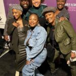 Naturi Naughton Instagram - Oh how I love the theater!Hubby& I had so much fun seeing @purliebway 🙌🏾it was Amazing & surprisingly Hilarious! I laughed, I cried, I left inspired! And it was so good seeing my people @leslieodomjr @vanessabellcalloway @karaakter light up the stage! 🔥 Beautiful cast, beautiful story & beautiful directing by @iamkennyleon GO SEE #PURLIEVictorious y’all! #Broadway #OurStories 💜 New York, New York