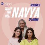 Navya Naveli Nanda Instagram - A lot of laughs, love and wellness lessons in tomorrow’s special episode for every you! Do not miss it! #WhatTheHellNavya #WTHNS2 #WTHN #TiraBeauty #ForEveryYou #JayaBachchan @shwetabachchan @navyananda @tirabeauty