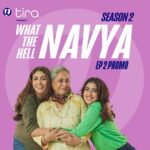 Navya Naveli Nanda Instagram - Love is in the air, and so is the chaos in Episode 2 of What The Hell Navya Season 2! Join Navya with her Nani and Mom as they spill the tea on love – the good, the bad, and the downright hilarious. Episode 2 drops tomorrow at 7 PM IST on @navyananda’s YouTube Channel. Link in bio. #WhatTheHellNavya #WTHNS2 #WTHN #TiraBeauty #ForEveryYou #JayaBachchan @shwetabachchan @navyananda @tirabeauty