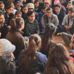 Navya Naveli Nanda Instagram - Where the purpose & heart lies ♥️ @futurereadynimaya enabled 1000 young girls to build aspirational careers! Playing our part in empowering more women to contribute towards India’s economic growth & success 🙏🏻 Uncha Gaon Ballabgarh