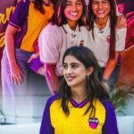 Navya Naveli Nanda Instagram - Season 2 of the WPL starts today! Our Warriorz face battles on AND off the field. It’s time to silence the trolls, fuel their fight, and show your support! Cheer for the UP Warriorz, the WPL, and the game we love. #TrashTalkCleanUp #UPW #UPWarriorzUttarDega 👊🏼💛