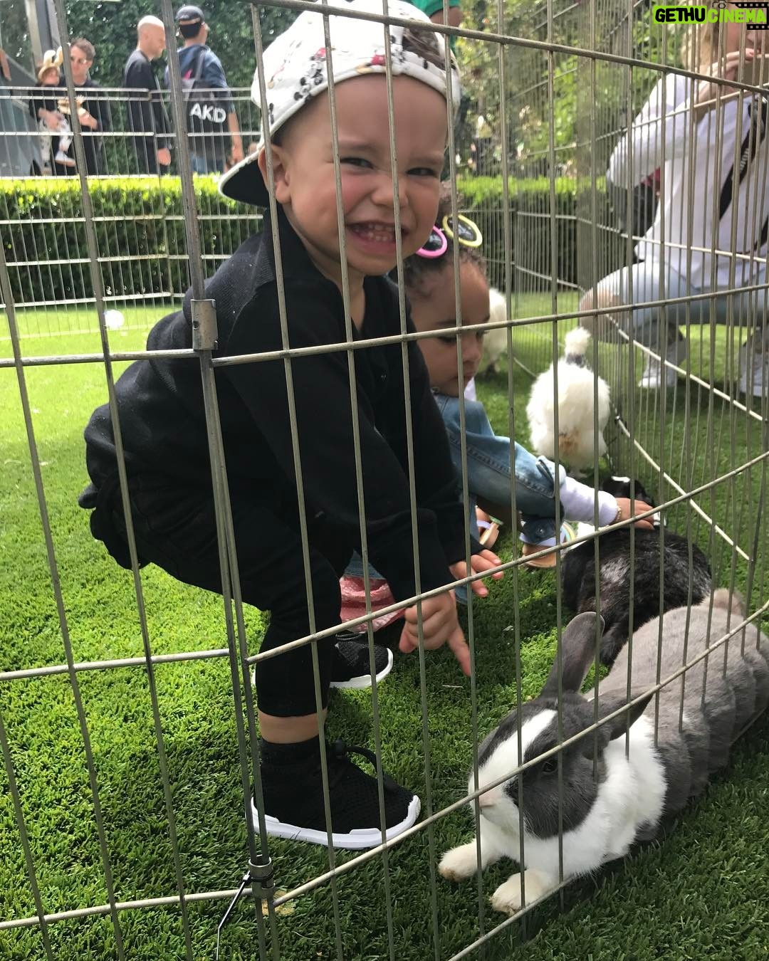 Naya Rivera Instagram - Look mom! A bunny!