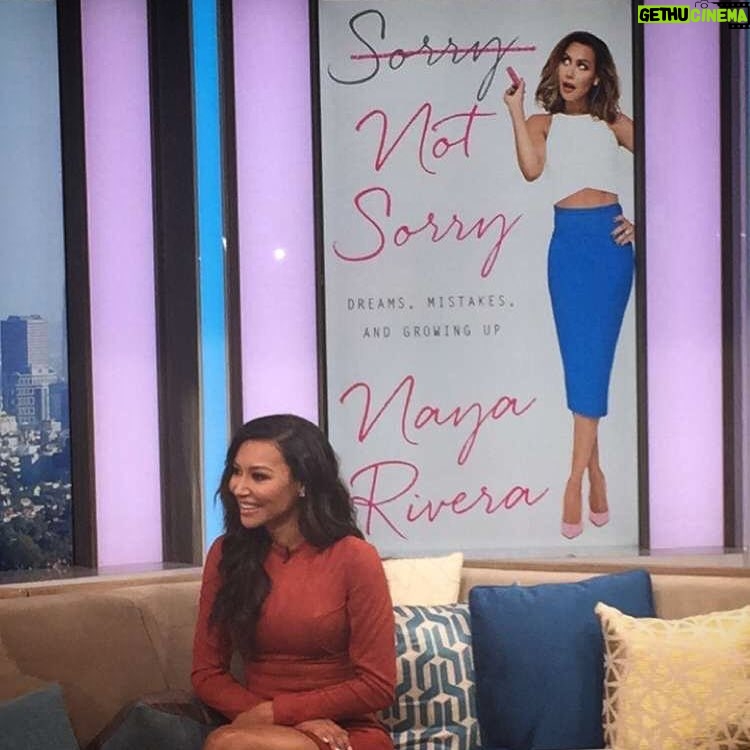 Naya Rivera Instagram - Thank you for having me on this morning @accesshollywood
