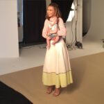 Naya Rivera Instagram – BTS of our shoot for @fitpregnancy