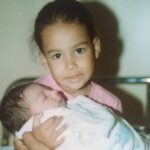 Naya Rivera Instagram - Happy birthday to my brother @mychalrivera I love you so much! I look so uncomfortable in this pic haha but I've gotten used to having you around since 😘