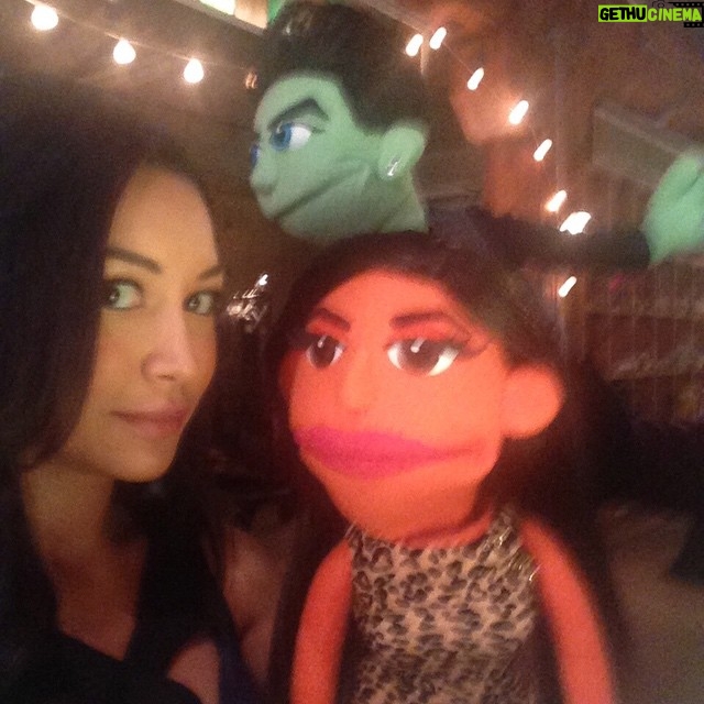 Naya Rivera Instagram - Me and these guys...that day we had a puppet episode