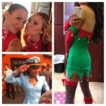 Naya Rivera Instagram – Workin at the spotlight with Demi, candy man, and slutty elf!