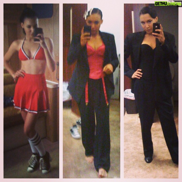Naya Rivera Instagram - In honor of the #lastnightofGlee here's all my Glee selfies! I can't believe some of these are 6 years old!