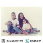 Naya Rivera Instagram - Repost from @nickaylarivera MERRY CHRISTMAS!! From my family to yours. | 💘 @nayarivera @mychalrivera #TBT #MerryChristmas #WhiteTees
