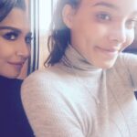 Naya Rivera Instagram - Turtleneck twins! @nickaylarivera #Sistersandthecity she's not wearing any makeup btw. GORGEOUS!