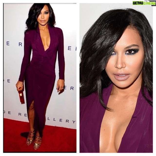 Naya Rivera Instagram - So much fun last night at @brianbowensmith event! L❤️️ve this Donna Karan dress!