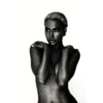 Naya Rivera Instagram - Sneak peak of a little project I'm working on with @brianbowensmith #fineart