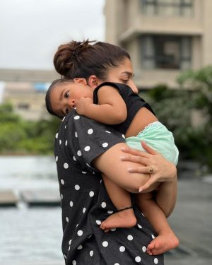 Nayanthara Instagram - All of god’s grace in one tiny face ❤️