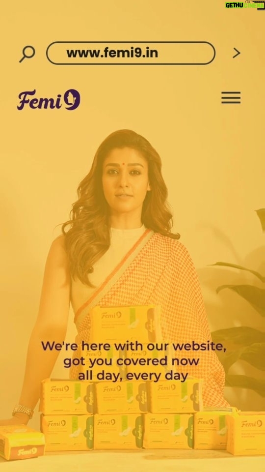 Nayanthara Instagram - Making your day healthy, happy and comfortable! Shop now by clicking the link in bio and conquer the world. @nayanthara @wikkiofficial @gomathifemi . . . #Femi9 #WomenHealth #HappyDayEveryday #MenstrualHygiene #PeriodProtection #NormalizeMenstruation #MenstruationMatters #PeriodTalk