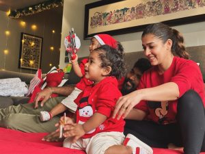 Nayanthara Instagram - Merry Christmas 🎄 to everyone who believes in love & prayers ❤️😇🙏😇😇 
Believe in God and all the powerful manifestations that keep you alive 😇😇❤️❤️❤️