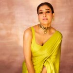 Nayanthara Instagram - Humbled Grateful & Blessed 💛 Dadasaheb Phalke award- Thank you for this honour 😇🙏🏻🙏🏻 @dpiff_official Outfit - @ekayabanaras Styling - @alliaalrufai @nayaabrandhawa @alliaandnayaab Make-up - @savleenmanchanda Hair - @hairbyseema Footwear - @aprajitatoorofficial Photographer - @tejasnerurkarr