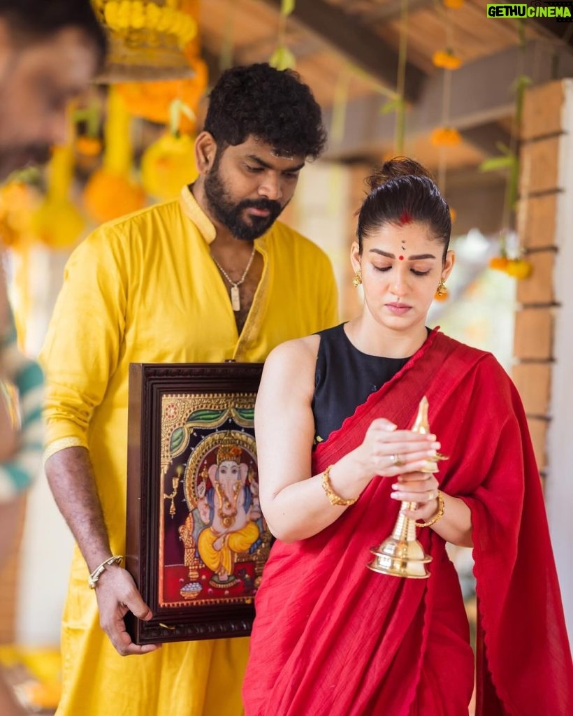 Nayanthara Instagram - BELIEVE in the power of LOVE , GOD, & GOODNESS💛❤