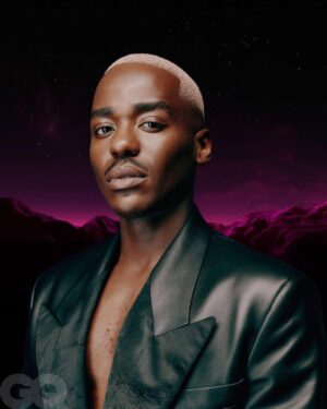 Ncuti Gatwa Instagram - For much of Ncuti Gatwa’s adolescence, his local area of Oxgangs was all he knew. There were those petty teenage scraps, of course, but also a sense of semi-imagined hedonism. “From ages 11 to 15, it was very Skins, we were living hard and fast. Like, I look back and I wouldn’t do [half of those things] now.”

When he was 15 his family moved to Dunfermline, a small city in Fife. There, he cleaned up his act, stopped fighting, and instead focused on pleasing his parents. “I became a nerdy, swotty-type boy. That was my new aesthetic.” 

While Gatwa didn’t want to let his parents down, he also knew there was more opportunity beyond Dunfermline. “I was like, I’ve got a goal, and the goal is to get out and see the world and fucking go for it. I love Dunfermline, but I knew there was more to life than it, and I wanted it all.” 

Head to the link in bio to read the cover interview by @douglasgrnwd and see all the photographs by @jeffhahnstudio. 

Styling: @angelomitakos.
Set Design: @paulina_piipponen.
Grooming: @carlosferraz_.
Barber: @chris7_okonta.
CGI Backdrop Design: @studio_dosage.

#GQMOTY 
#GQMOTYXBOSS