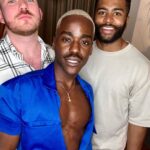 Ncuti Gatwa Instagram - saw my gang for the first time in far too long. Got drunk. Got silly. Got the nips oot. London, United Kingdom