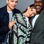 Ncuti Gatwa Instagram - these two explode my heart constantly💚 thank you @am2dm for having us. And thank you everyone for all the love for season2 🙏🏿❤️ • Suit: @josephfashion Shoes: @amiparis Styling: @felicitykay Grooming by the incredible: @cheryltbergamyhair 📸: @taylormillerphoto NYC