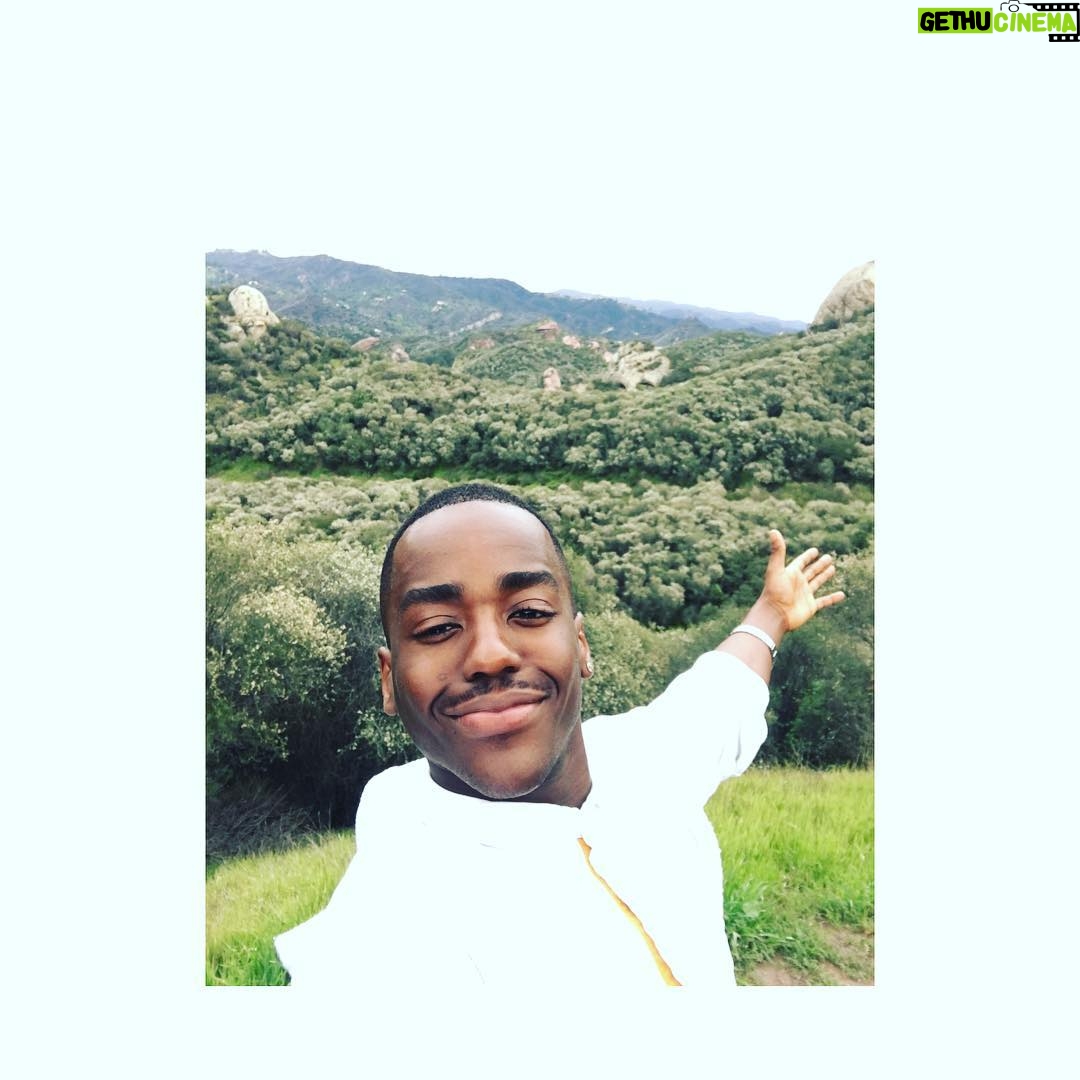 Ncuti Gatwa Instagram - Feeling at one with nature today #laliving #lostangels Topanga, California