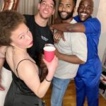 Ncuti Gatwa Instagram – saw my gang for the first time in far too long. Got drunk. Got silly. Got the nips oot. London, United Kingdom