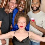 Ncuti Gatwa Instagram - saw my gang for the first time in far too long. Got drunk. Got silly. Got the nips oot. London, United Kingdom