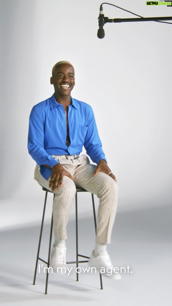 Ncuti Gatwa Instagram - From the iconic Eric in Netflix’s Sex Education to a host of upcoming buzz-worthy roles, there’s no denying the charm and charisma of @ncutigatwa. Here, he shares with us his first and last fashion moments, as well as what means everything to him.