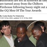 Ncuti Gatwa Instagram – GQ Men of the Year aka Otis and Eric’s big night out 😂

@britishgq thank you 

Wearing:
@louisgabrielnouchi 
@louboutinworld 
@tiffanyandco 
Styled by @felicitykay 
@mariangelaoorlando 

Grooming:
@chris7_okonta x @amahairsalon 
@lindabrownlondon Royal Opera House