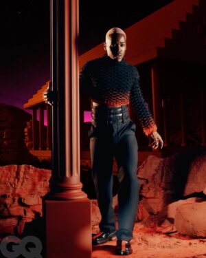 Ncuti Gatwa Instagram - “I almost forgot about [the Doctor Who audition] as soon as I left the room, because there was just no way.”

Head to the link in bio to read Ncuti Gatwa's cover interview by @douglasgrnwd and see all the photographs by @jeffhahnstudio. 

Styling: @angelomitakos.
Set Design: @paulina_piipponen.
Grooming: @carlosferraz_.
Barber: @chris7_okonta.
CGI Backdrop Design: @studio_dosage.

#GQMOTY #GQMOTYxBOSS