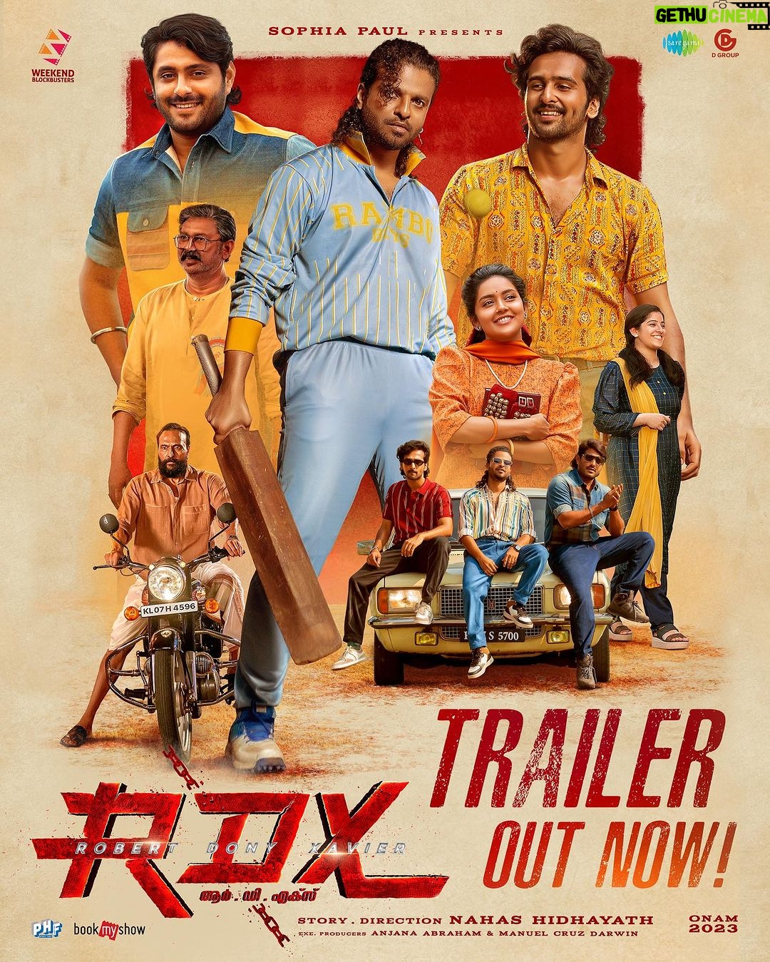 Neeraj Madhav Instagram - RDX Trailer Out now ! In Theatres on August 25th 👊🏽💥