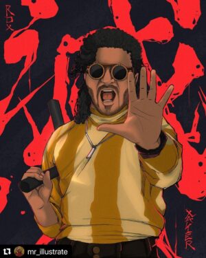 Neeraj Madhav Instagram - So many #fanart of ‘Xavier’ flowing in !!! Thank you all for this incredible love 👊🏽❤️⛓️🥋💥 
#RDX #NunchukXavi #MasterXavier