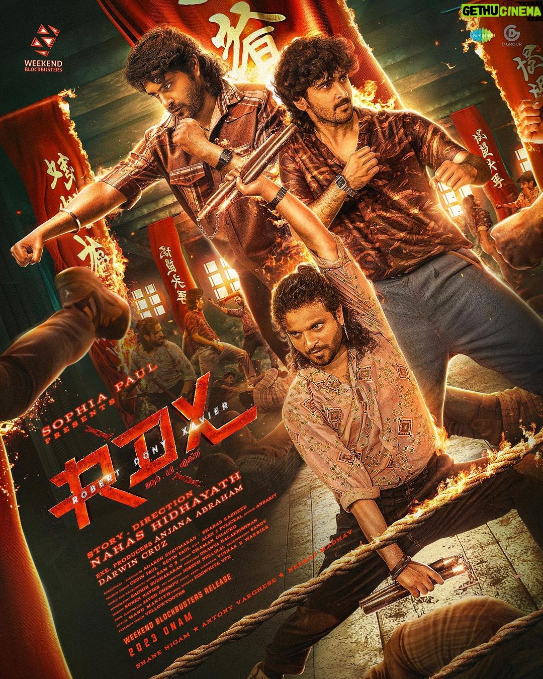 Neeraj Madhav Instagram - 🎬 Prepare for an explosive cinematic experience 💥! “RDX” coming to theatres this Onam #letthefightbegin 🥊🥋⛓️