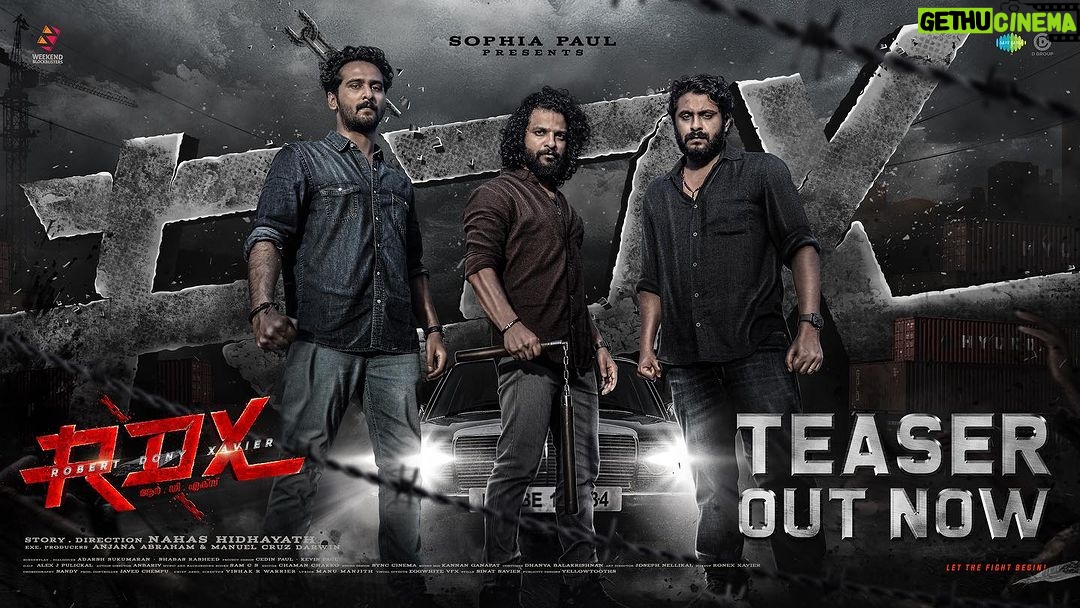 Neeraj Madhav Instagram - RDX Teaser Out Now ! #LetTheFightBegin 🔺Link in Story & Bio🔺