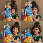 Neeraj Madhav Instagram - കുസൃതിച്ചിരി ❤️✨ #HappyVishu 💥 from little Ninku 🤗 #Nilanka #vishukani #littlekrishna