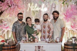 Neeraj Madhav Instagram - Glimpses from Nilanka’s 2nd b’day celebration ! Thanks to each and everyone who came and graced the occasion, you made the day all the more special ! 🤍💐🧚🏼
Photography- @adam.lights 📸
Decor - @thegreindale 🍄
Nilanka’s Outfit - @dhanyabalakrishnan_stylist 🦄
Cake - @artisan_by_elizabeth_njavally
Light & sound - @peebeeevents