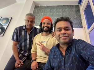 Neeraj Madhav Instagram - Yes, I wrote & sang for A R Rahman !!! 🤩 Manifest, and dreams do come true ! I was trying so hard to keep this to myself, those who watched #VTK would already know, but now I can tell the world ! During my speech at #VTK audio launch, I happened to sing a verse dedicated to @arrahman in front of him. The next thing I know, I’m sitting with the legend himself in his studio and making this track ! True fanboy moment ! ‘Venth Thaninthath Kaadu’ in theatres now. My Tamil debut as an actor & a rapper 🤞🏽🤩 #bucketlist #ARR #VTK A R Rahman Foundation