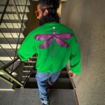 Neeraj Madhav Instagram - “Pop that green & add some pink, Dab with yellow & add blue ink “🤌🏽 🟢🟣🟡🔵 #whoaskedforcolor #outfitoftheday #selfstyled