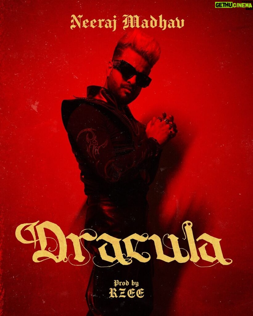 Neeraj Madhav Instagram - DRACULA 🧛🏼‍♂️ Out Now !!! #FirstSingle from the Album 🐴💽