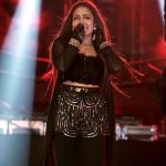 Neha Kakkar Instagram - Her! 🖤 Photography: @deepikasdeepclicks Lights: @jasangatsonpal Hair: @nargis9052 Make Up: @akankshagg Styled by Me! #NehaKakkarLive